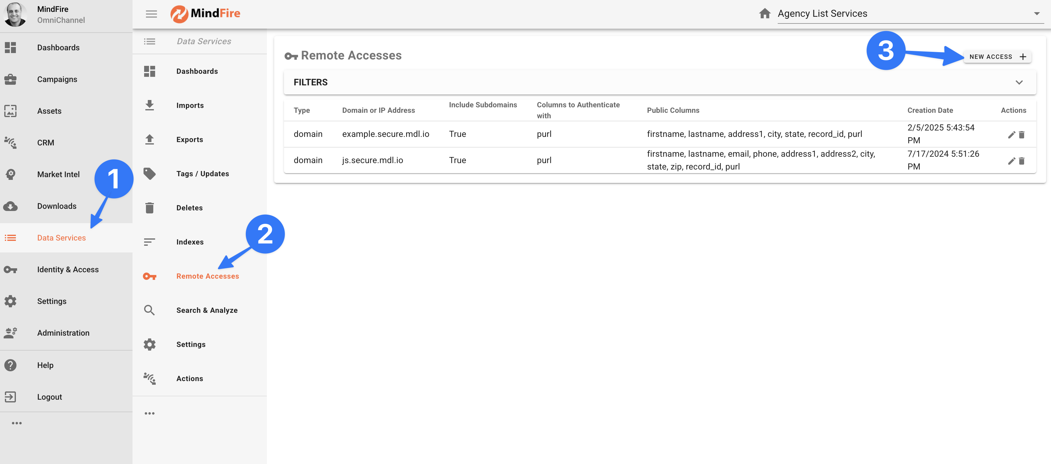 Remote Access Step 1